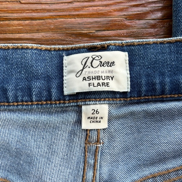 J. Crew Ashbury Flare Jeans 26 - Picture 12 of 16
